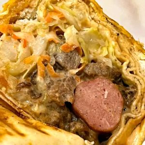 Beef shawarma